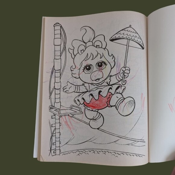 3 for $20 Muppet Babies Super Coloring & Activity Book + Sticker Sheet - Picture 3 of 4